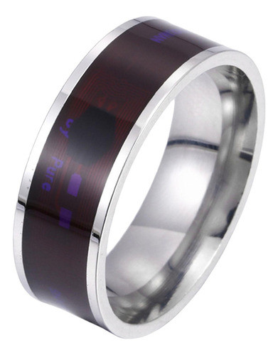 Dispositivo De Anel Inteligente Criativo À Prova Prata B 0