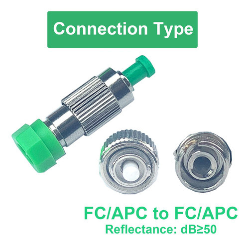 5 Piezas 10db Fc-apc Atenuador De Fibra Ptica, Convertidor D 1