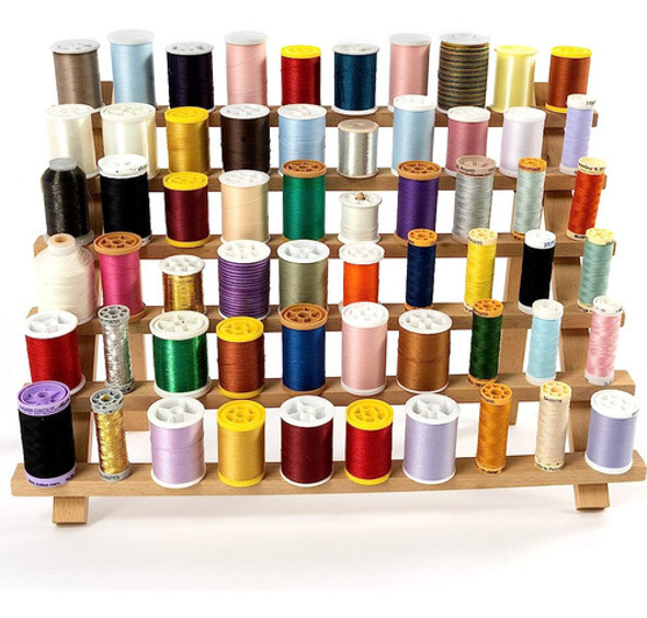 Dritz, 1 Pc Rack De Hilo De Madera, Madera Lisa 1