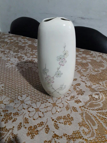 Florero Antiguo Porcelana Bavaria Haviland Impecable Estado 0