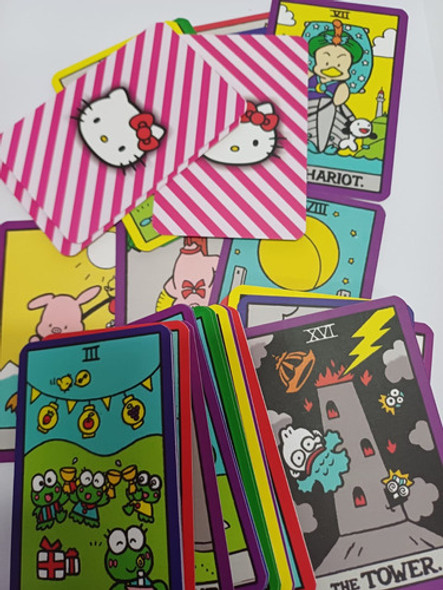 Mazo Tarot Kitty Sanrio Melody 78 Cartas Con Caja Y Regalo 1