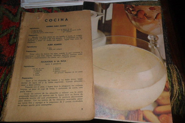 Recetario Salsa Cocina Menu Salsas Crema Torta Adobo Guarnic 0