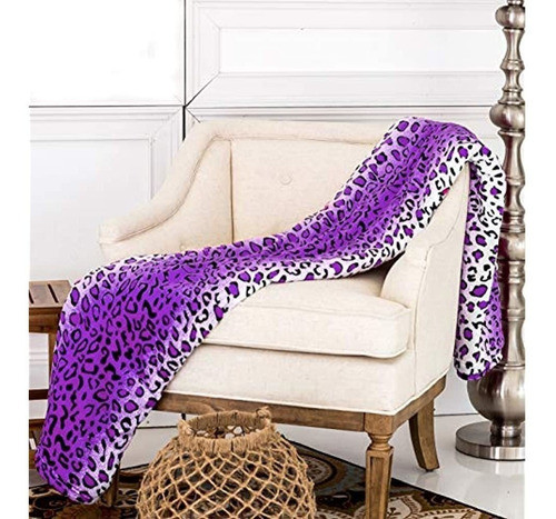 Imprescindibles Para El Hogar Animal De Leopardo Morado Cáli 0