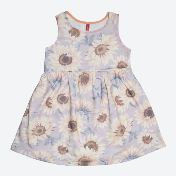 Vestido Girasol Jersey Corte Princesa Little Manny Beba 0