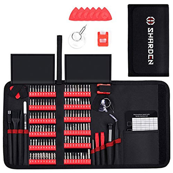 Sharden Juego De Destornilladores De Precisión 140 En 1 Kit 0
