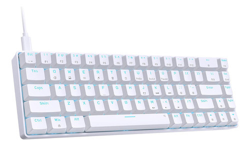 Teclado Gamer Videojuegos 60% Mecanico. Compacto. Usb C 0