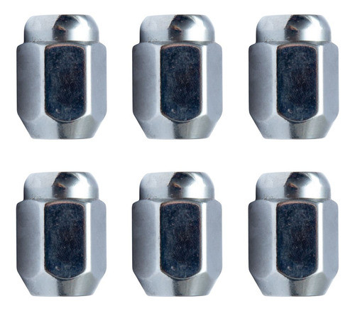 Kit 6 Tuercas Rueda Cromadas Nissan E25 2006 0