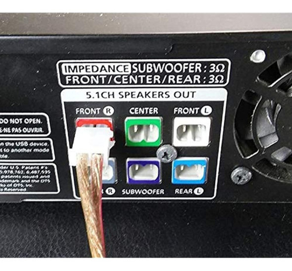 Noa Store Cable / Conector De Altavoz De Cine En Casa Compat 1