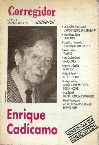 Enrique Cadicamo - Revista Numero Especial 7 Y 8 -corregidor 0
