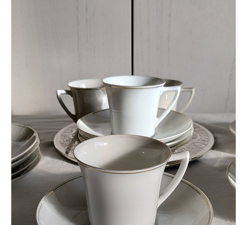 Juego De Tazas Para Cafe En Porcelana Epiag Royal. 0