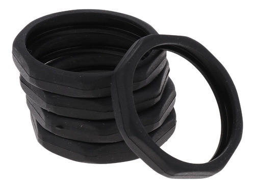 Anel De Silicone De Proteção De Microfone Preto 0