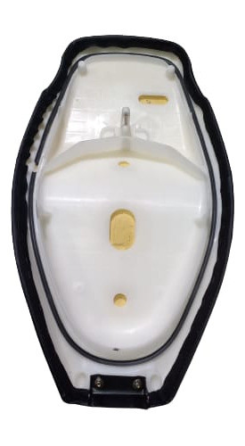 Asiento Negro Liso Con Minimo Detalle Zanella Styler Pro 1