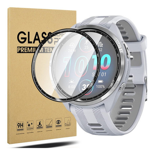 Protector De Pantalla Para Garmin Forerunner 965 Dureza H9 0