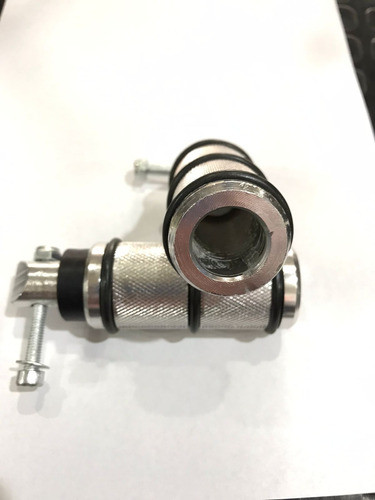 Juego De Pedalines Custom Aluminio Universal En Rpmotos! 1