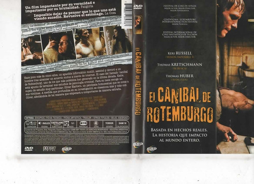 El Canibal De Rotemburgo - Dvd Original - Buen Estado 0