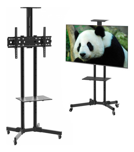 Soporte Movil Para Tv Con Ruedas De Pie Monitor 32 A 65 Ax ® 0