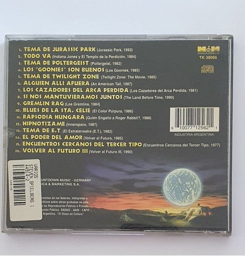 Steven Spielberg 16 Éxitos Del Cine Cd 1