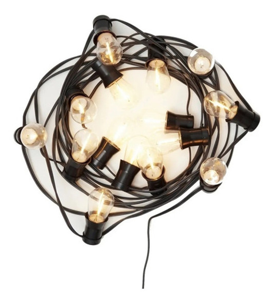 20 Mt Guirnalda Vintage Led Filamento 1w Calida Bar Fiesta 0