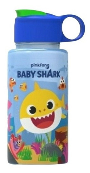 Botella Deportiva Infantil Baby Shark Flip Top  X 500 Ml 0 Botella Deportiva Infantil Baby Shark Flip Top  X 500 Ml 0