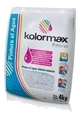 Pintura Al Agua En Polvo Antihongo 4kg Rinde 10 Lts. Ext-int 0