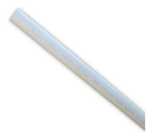 Caño Tubo Pvc Rigido 40mm X 3 Metros Semipesado Kalop 0