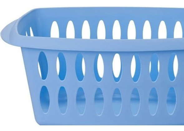 Cesto Baby Azul Telado 21l Menino - Usual Utilidades 1