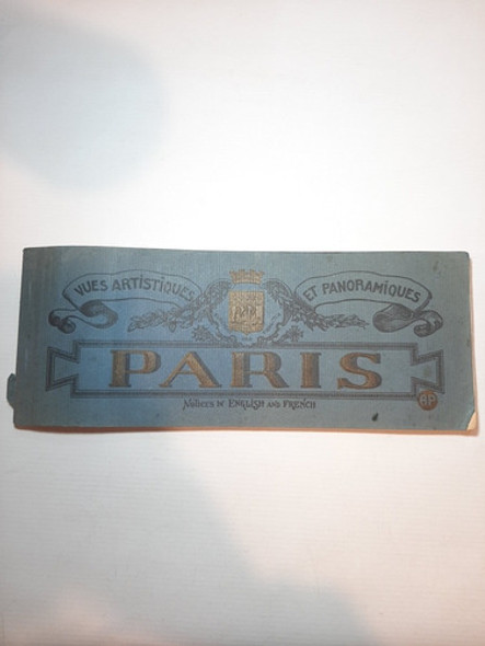 Antiguas Postales Panoramicas Paris Set Original Ro 1127 0