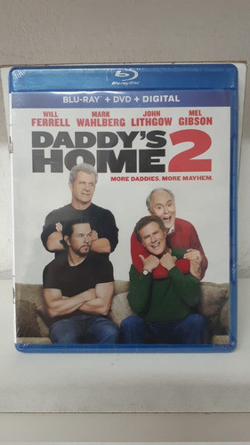 Blu-ray + Dvd -- Daddys Home 2 / Guerras De Papas 2 0