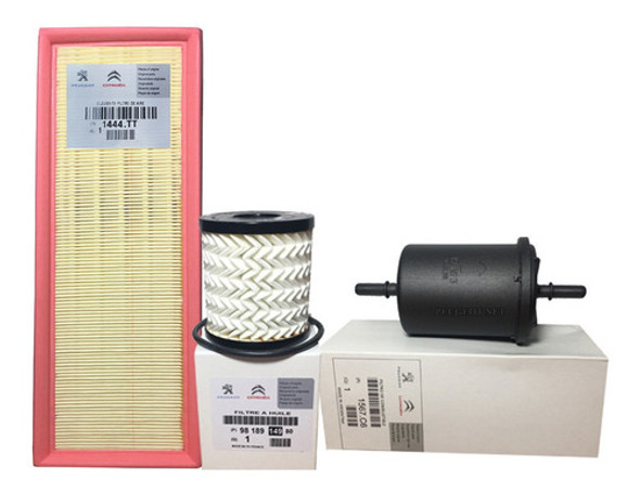 Filtros Orig Peugeot 408 1.6 16v Thp 2015 2016 2017 2018 0