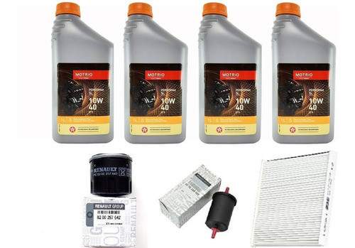 Kit Revisao 1.0 16v D4d Clio Hatch 2003 0