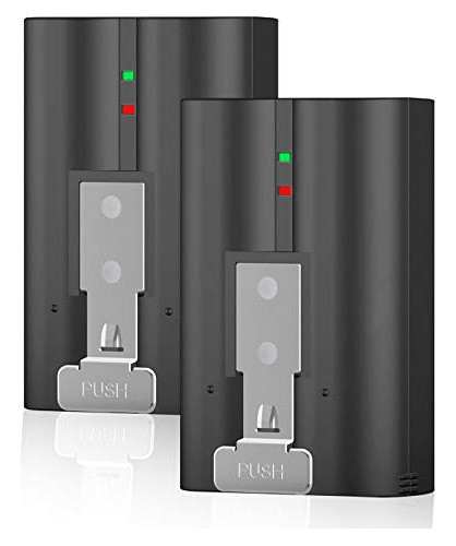 Bateria Y Estacion Carga Dual Para Ring Doorbell 6040mah 1
