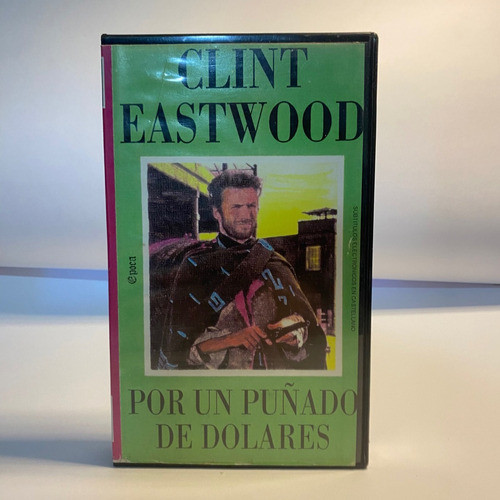 Película Vhs Por Un Puñado De Dólares Clint Eastwood Impeca 0