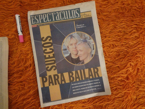 Clarin Espectaculos 1999 Roxette Abba Jamon Del Mar 0