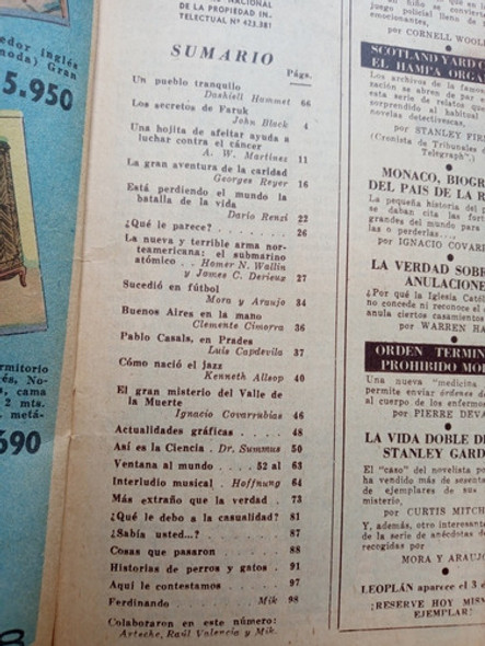 Revista Leoplan N.472 17 Febrero 1954 Un Pueblo Tranquilo 1