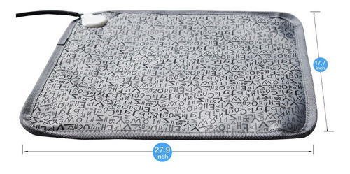 Cojín De Calefacción, Perro Gato Eléctrico Pad Azul Impermea 1