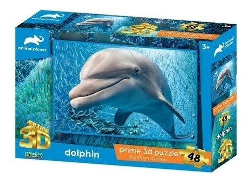 Puzzle Delfin 48 Pcs Animal Planet. 0