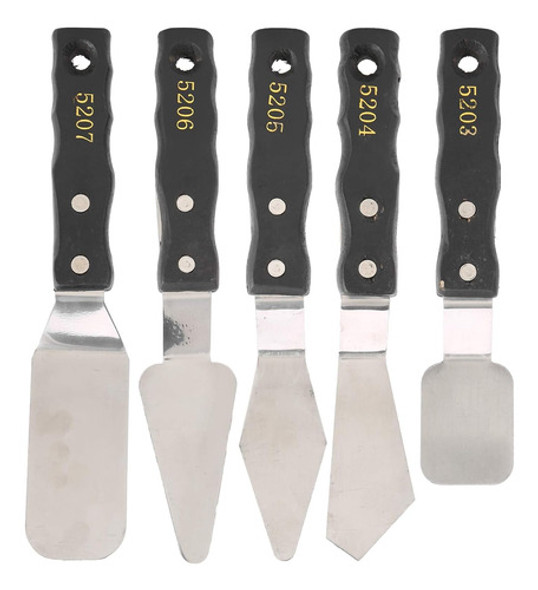 5 Espatulas Para Aristas En Angulo De Acero Inoxidable/ma... 0