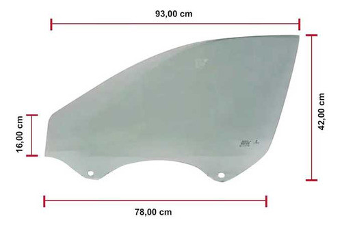 Vidro Porta Dianteira Esquerda Audi A3 Sportback 2007 A 2012 1