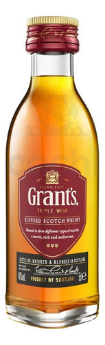 Whisky Grants 5cl Miniatura 0