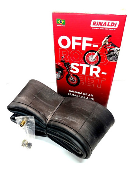 Camara Moto Rinaldi 120/80-18 Reforzada Para Competición Gkm 0