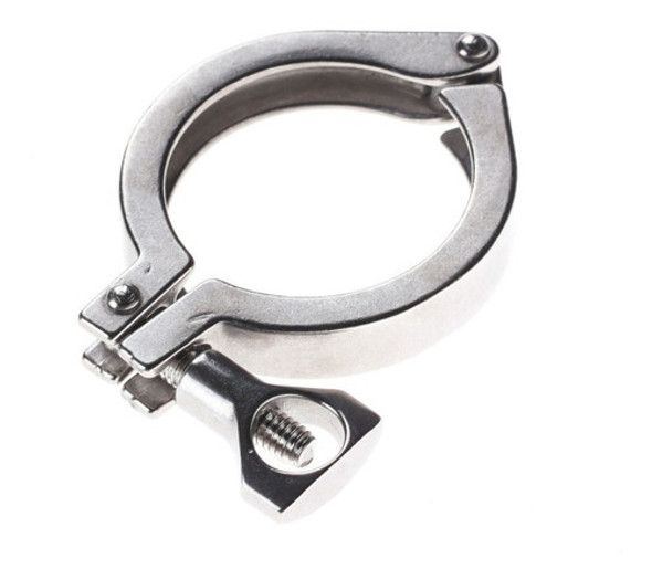 Abrazadera Clamp Acero Inoxidable 2,5 Pulgadas 0