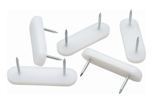 Patas Clavos Doble De Plástico X 50 Unidades 0