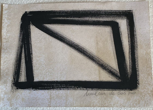 Desenho Amilcar De Castro.nao É Portinari Tarcila Burle Marx 0