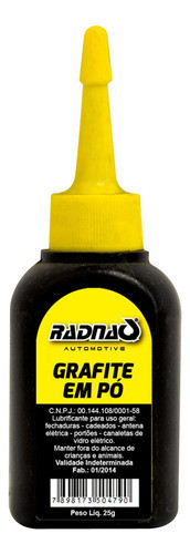 Grafite Lubrificante Pó 25g Universal 0