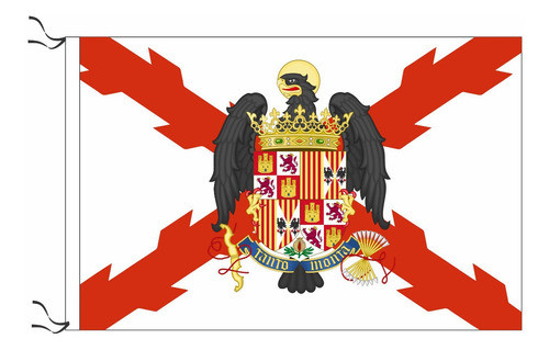Bandera Cruz De Borgoña Reyes Católicos 30 X 45 Cm 0