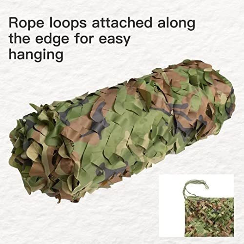 Red De Camuflaje/ Sombra  3x4m  Woodland Camo 1