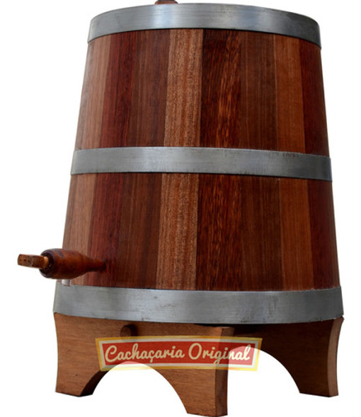 Dorna Barril Cachaça Pipote Jutaí 3 Litros Cachaça Whisky 1