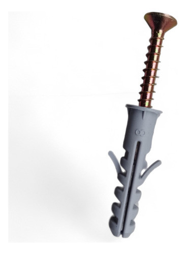 Tarugo N° 8 Con Tope + Tornillo Fix X 100 Unid 1
