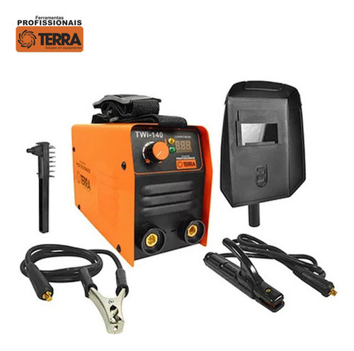Inversora De Solda Bivolt Twi-140 C/kit Completa - Terra 1