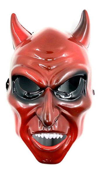 Mascara Demonio Halloween Careta  Cotillon 1
